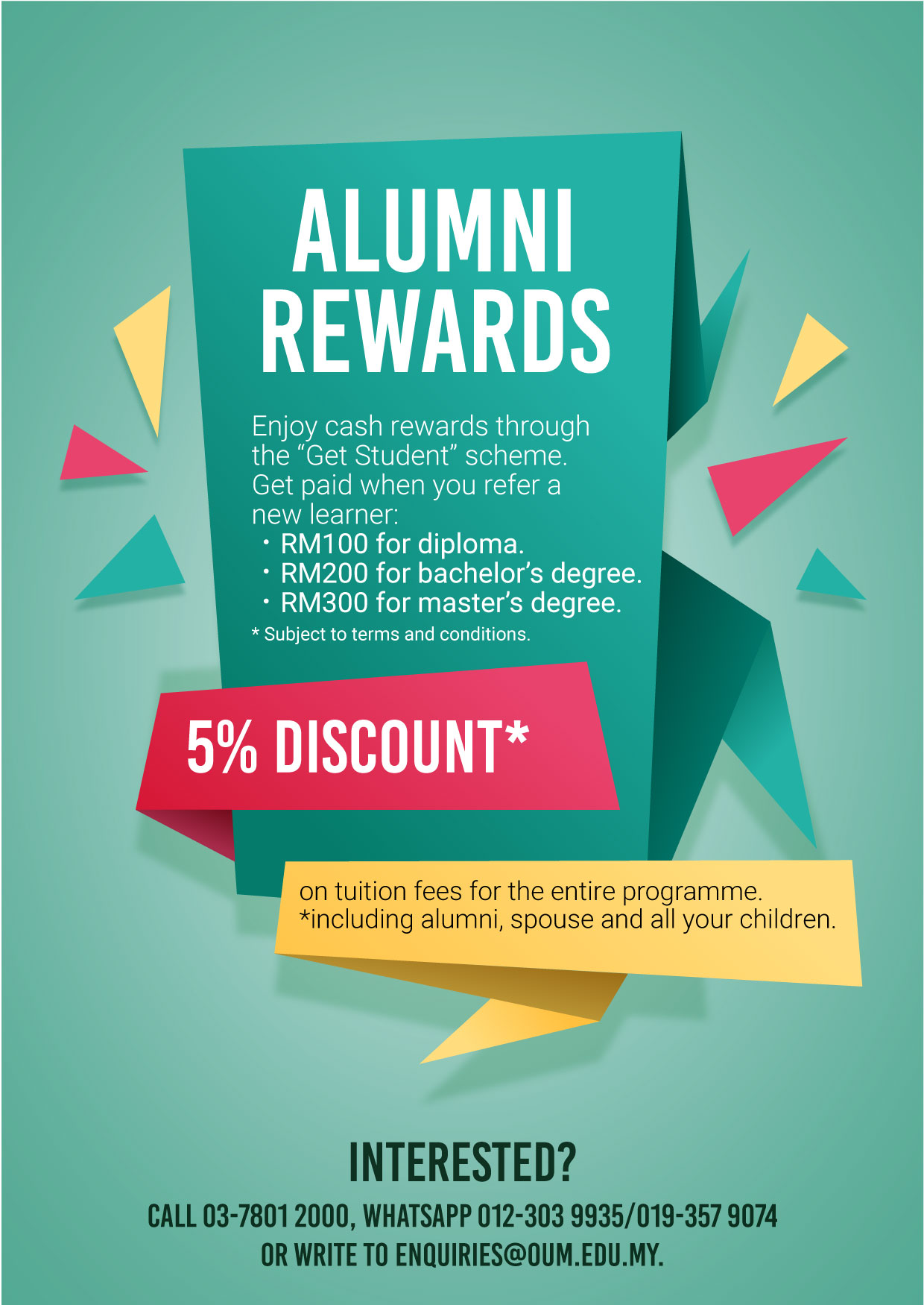 alumni rewards