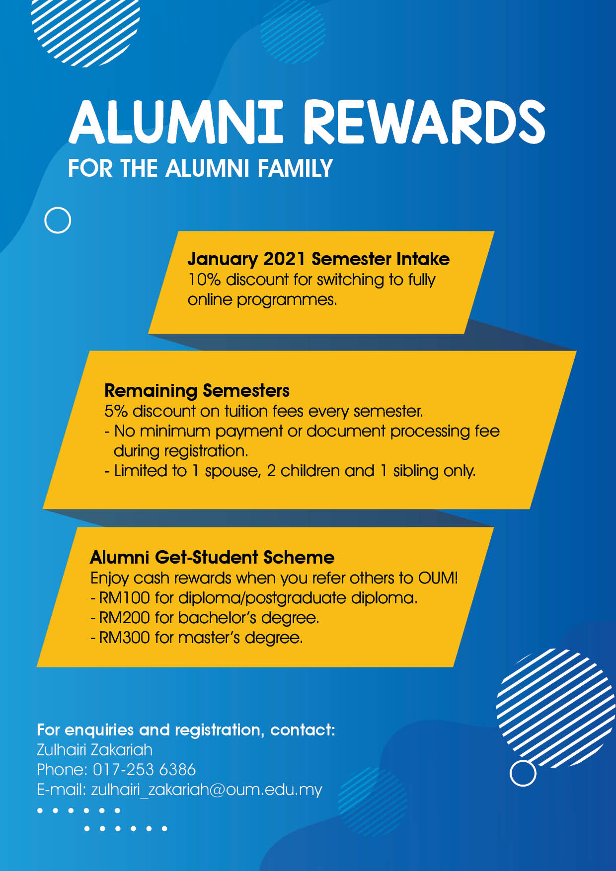 alumni rewards